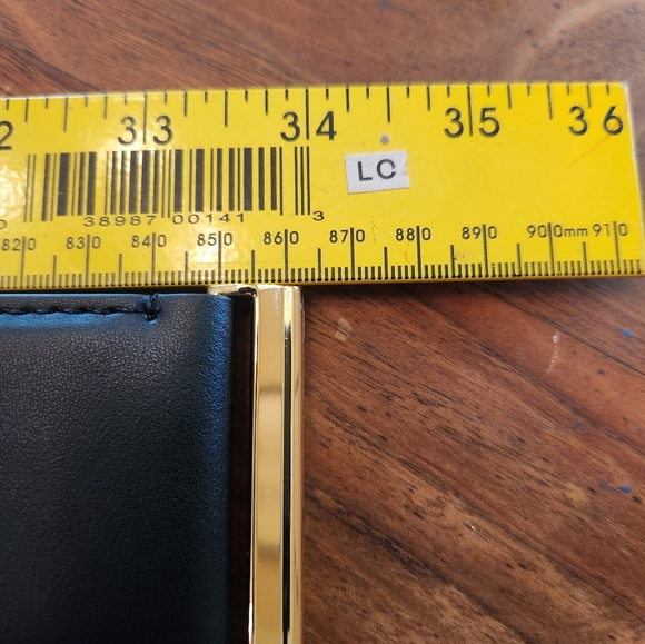 Lauren Ralph Lauren Women's Wide Interlock Belt. Size L - Picture 4 of 4